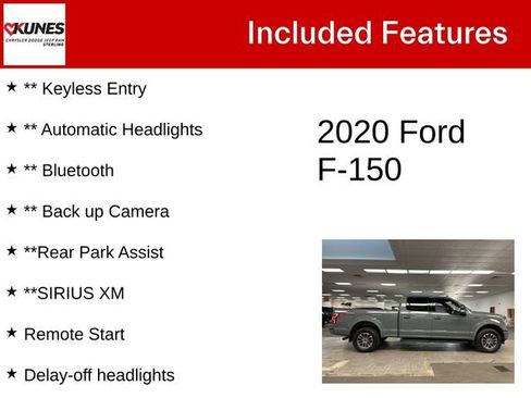 Used 2020 Ford F150 XLT w/ Equipment Group 302A Luxury image 5