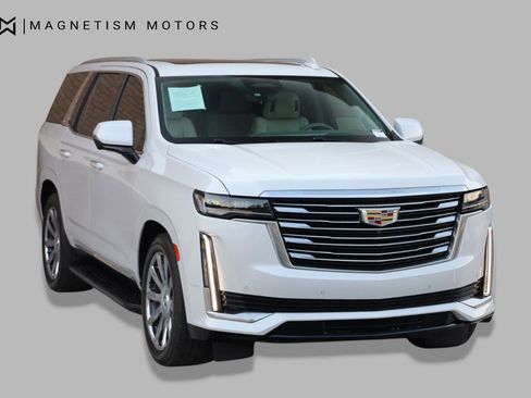 Used 2021 Cadillac Escalade Premium Luxury Platinum w/ LPO, Floor Liner Package AWD/4WD image 4