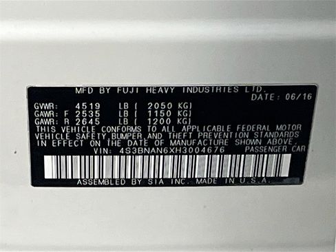 Used 2017 Subaru Legacy 2.5i Limited image 34