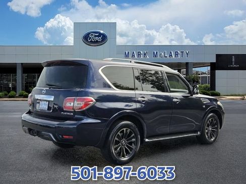 Used 2019 Nissan Armada Platinum w/ Captain's Chairs Package AWD/4WD image 5