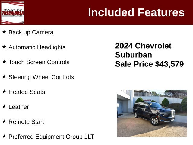 Certified 2024 Chevrolet Suburban LT AWD/4WD image 6