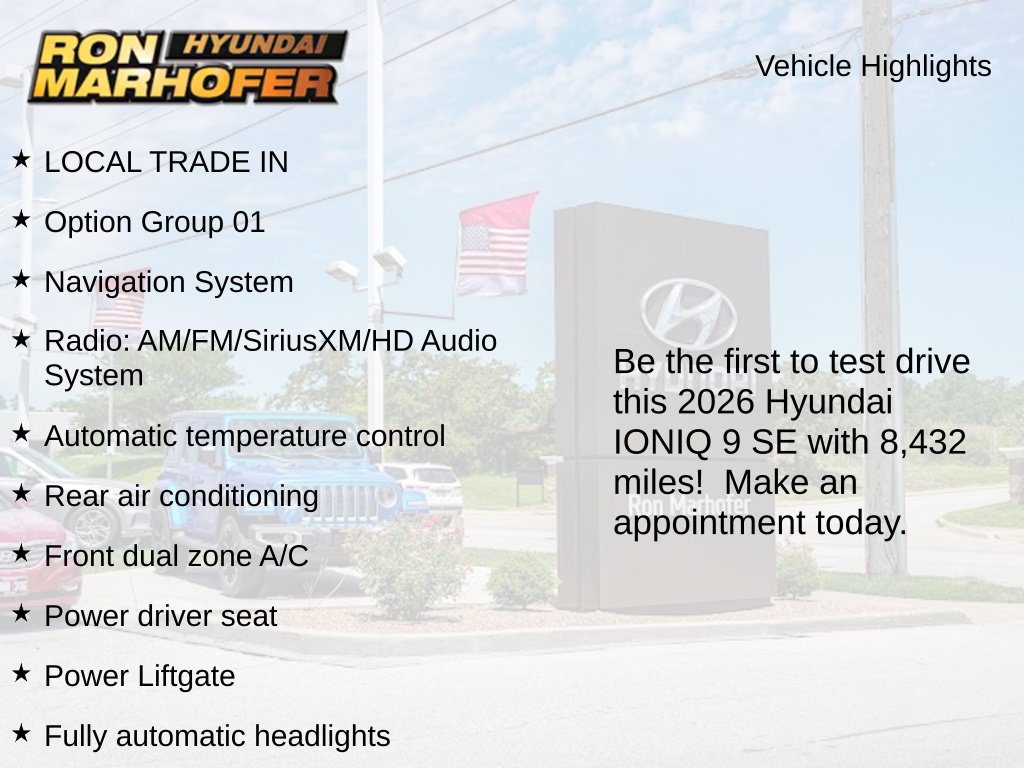 Used 2026 Hyundai Ioniq 9 SE AWD/4WD image 2