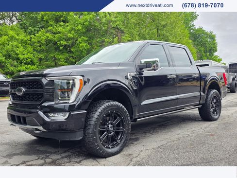 Used 2021 Ford F150 Platinum w/ Max Trailer Tow Package AWD/4WD image 1