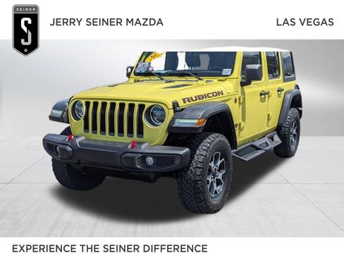 Used 2022 Jeep Wrangler Unlimited Rubicon w/ LED Lighting Group AWD/4WD image 1