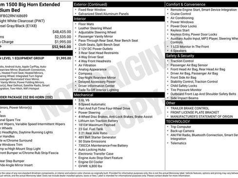 Used 2024 RAM 1500 Big Horn image 26