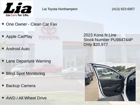 Used 2023 Hyundai Kona N Line w/ Cargo Package AWD/4WD image 7