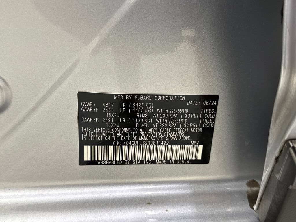 Certified 2024 Subaru Crosstrek 2.5i Limited AWD/4WD image 30