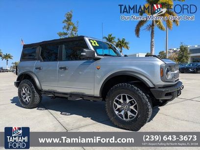 Certified 2022 Ford Bronco Badlands