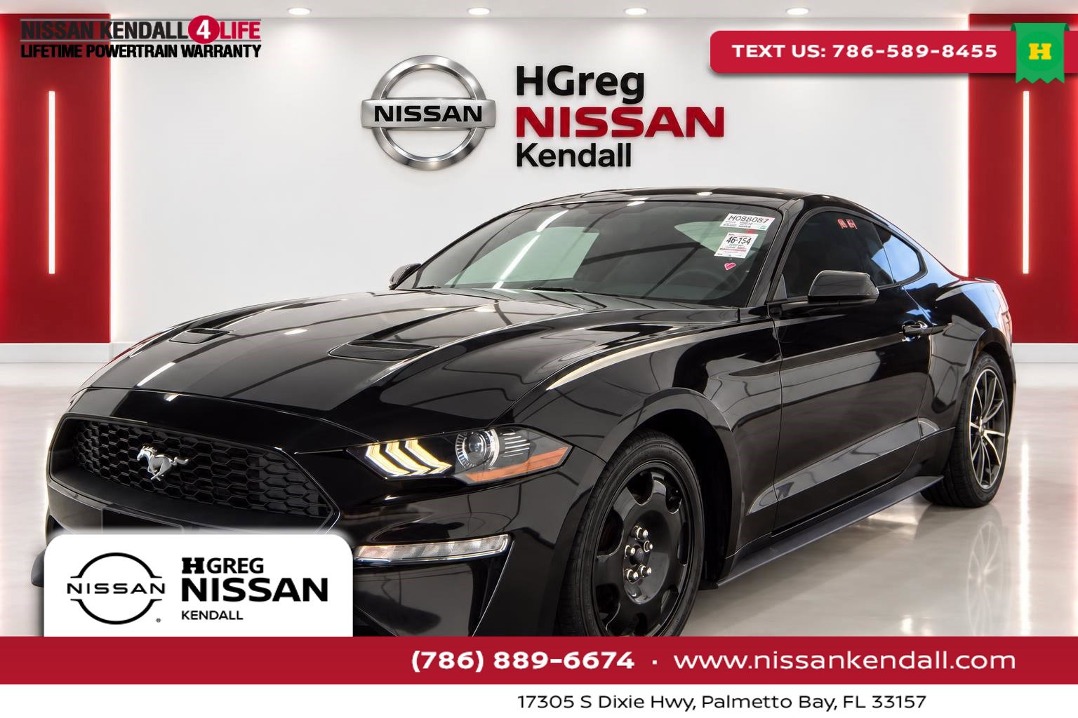 Used 2018 Ford Mustang Coupe w/ Equipment Group 101A RWD image 1