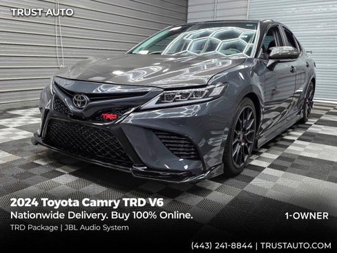 Used 2024 Toyota Camry TRD w/ TRD Package w/JBL Audio FWD image 1