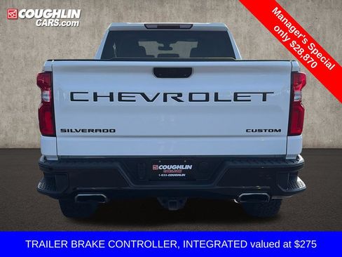 Used 2021 Chevrolet Silverado 1500 Custom Trail Boss w/ Safety Confidence Package AWD/4WD image 7