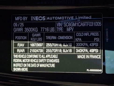New 2026 INEOS Grenadier AWD/4WD image 9