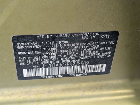 Used 2023 Subaru Crosstrek 2.0i AWD/4WD image 34