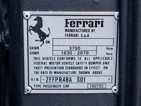 Used 1995 Ferrari F355 Spider RWD image 39