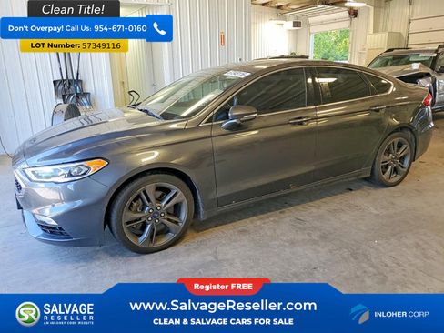 Used 2019 Ford Fusion Sport AWD/4WD image 1
