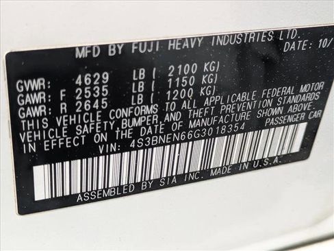 Used 2016 Subaru Legacy 3.6R Limited AWD/4WD image 16