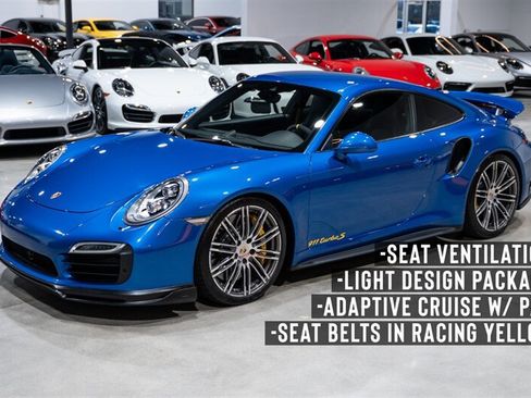 Used 2014 Porsche 911 Turbo S w/ Light Design Package AWD/4WD image 2