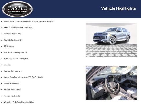 New 2026 Volkswagen Tiguan S image 3