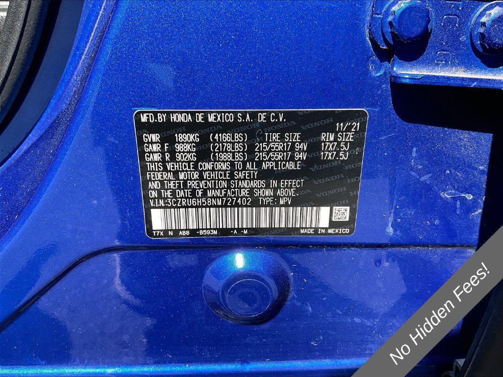 Used 2022 Honda HR-V EX image 24