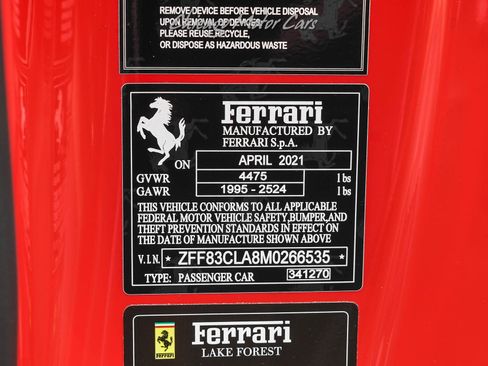 Used 2021 Ferrari 812 Superfast RWD image 58