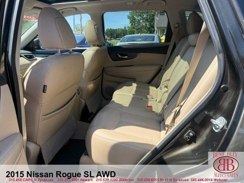 Used 2015 Nissan Rogue SL w/ SL Premium Package AWD/4WD image 11