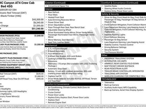 Used 2024 GMC Canyon AT4 w/ AT4 Premium Package AWD/4WD image 30