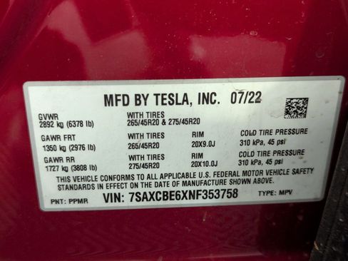 Used 2022 Tesla Model X Plaid image 30