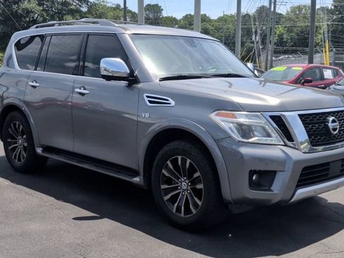 Used 2017 Nissan Armada Platinum w/ Captain Seat Package RWD image 2