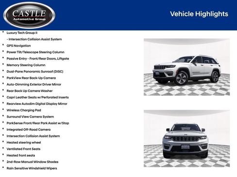 Used 2022 Jeep Grand Cherokee Limited 4xe w/ Luxury Tech Group II AWD/4WD image 7