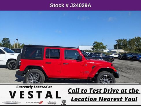 New 2024 Jeep Wrangler Unlimited w/ Convenience Group AWD/4WD image 2