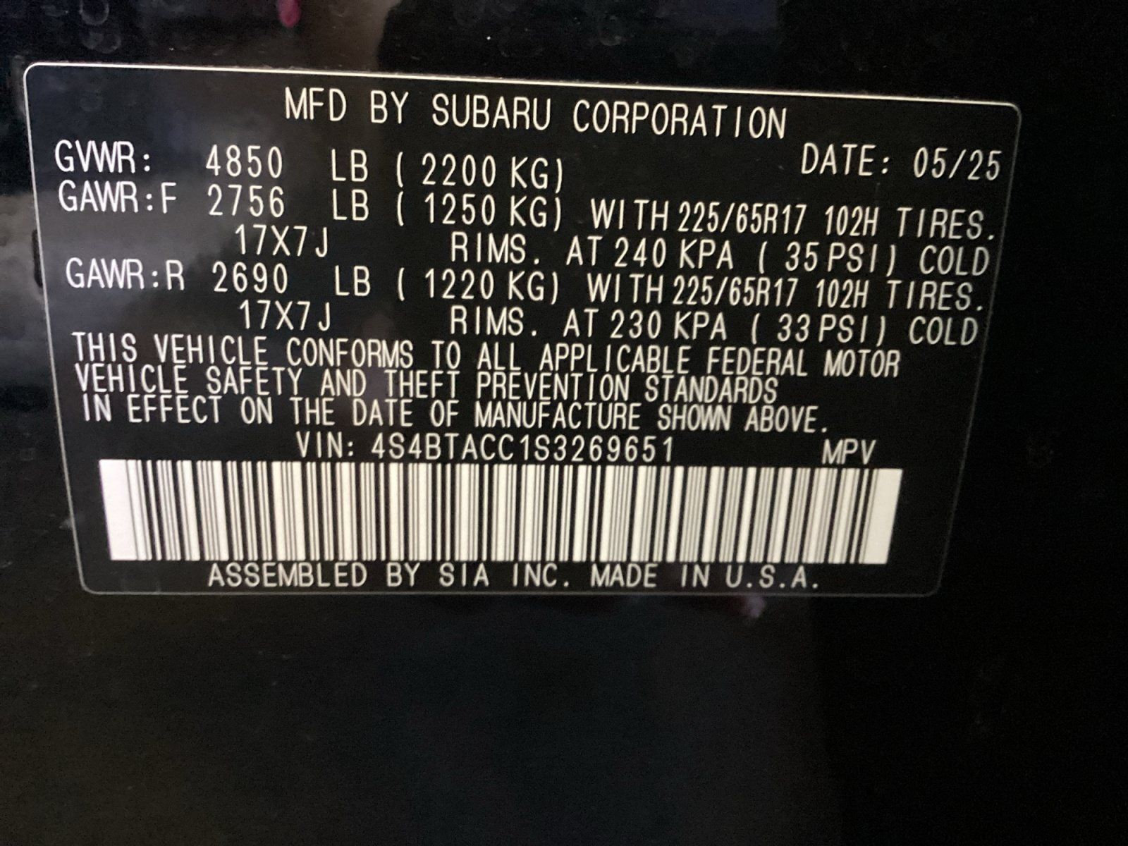 Used 2025 Subaru Outback Premium w/ Popular Package #1 AWD/4WD image 16