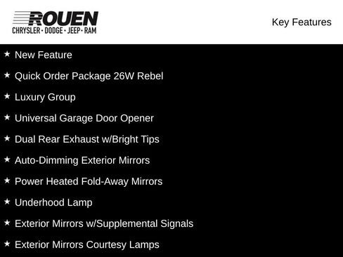 Used 2017 RAM 1500 Rebel w/ Luxury Group image 3