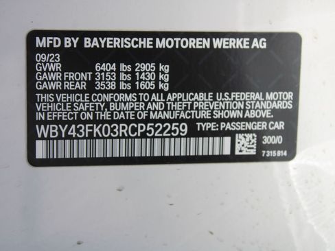 Used 2024 BMW i5 M60 w/ Executive Package AWD/4WD image 48