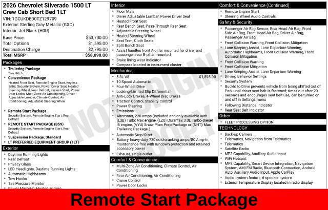 Used 2026 Chevrolet Silverado 1500 LT AWD/4WD image 12