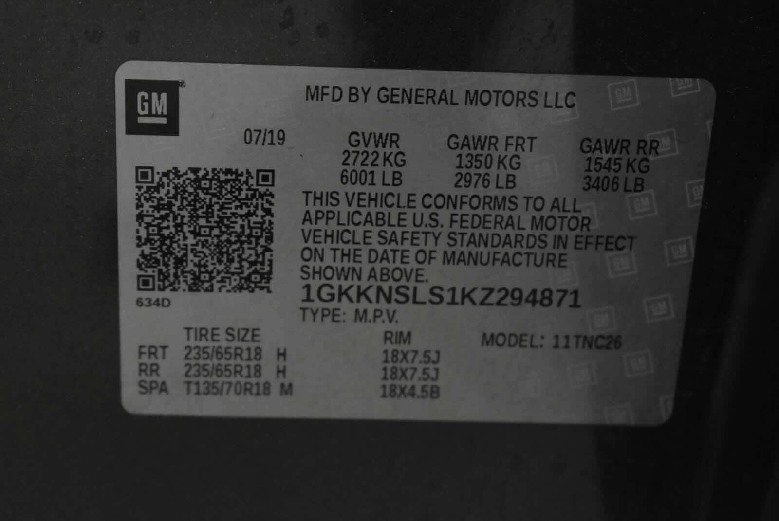 Used 2019 GMC Acadia SLE w/ Driver Alert Package I AWD/4WD image 62