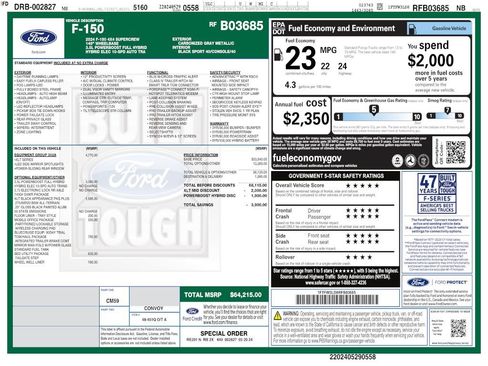 Used 2024 Ford F150 XLT w/ Equipment Group 302A MID AWD/4WD image 4
