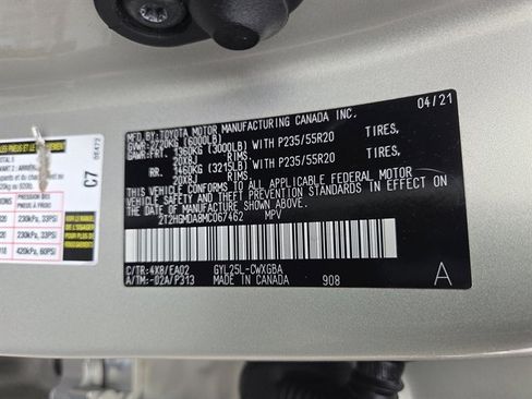 Used 2021 Lexus RX 450h AWD w/ Premium Package image 16