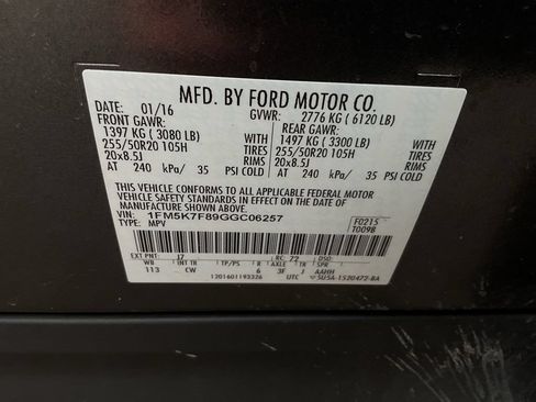 Used 2016 Ford Explorer Limited FWD image 44