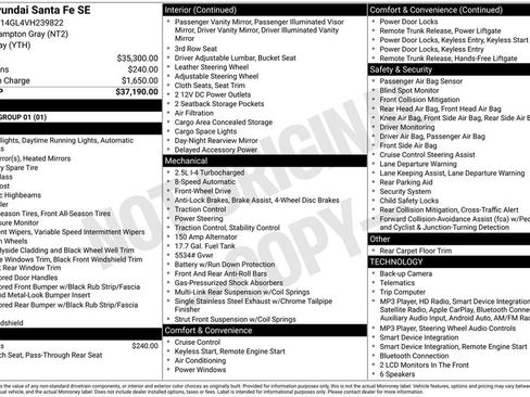 New 2027 Hyundai Santa Fe SE FWD image 6