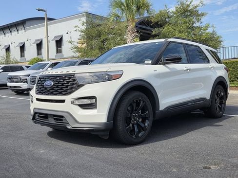 Used 2023 Ford Explorer ST-Line w/ Class IV Trailer Tow Package RWD image 2