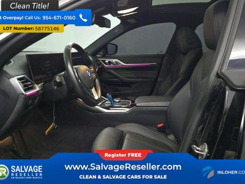 Used 2023 BMW i4 eDrive40 w/ Premium Package RWD image 15