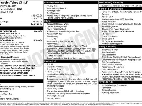 Used 2020 Chevrolet Tahoe LT AWD/4WD image 30
