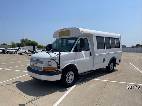 Used 2014 Chevrolet Express 3500 w/ School Bus Package RWD image 1