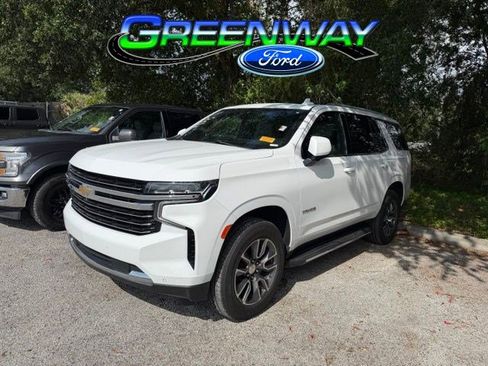 Used 2021 Chevrolet Tahoe LT w/ LT Signature Package RWD image 1
