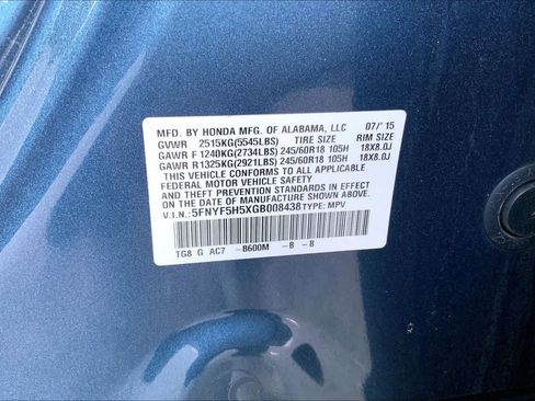 Used 2016 Honda Pilot EX-L image 34