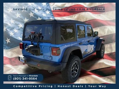 New 2025 Jeep Wrangler Unlimited Rubicon w/ Steel Bumper Group image 8