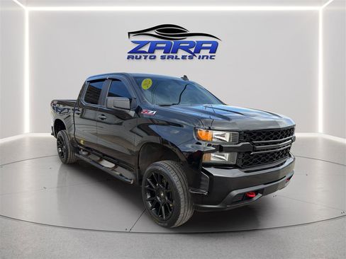 Used 2022 Chevrolet Silverado 1500 Custom Trail Boss w/ LPO, Dark Essentials Package AWD/4WD image 9