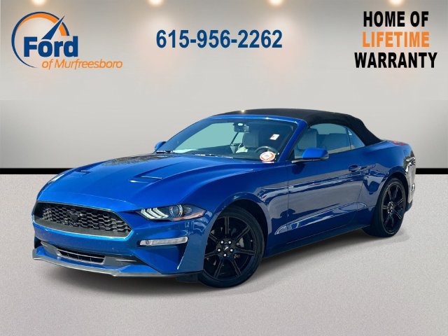 Certified 2018 Ford Mustang Premium w/ Black Accent Package RWD image 1