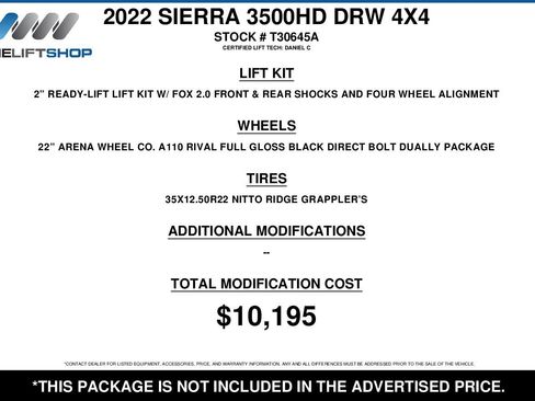 Used 2022 GMC Sierra 3500 Denali w/ Denali Ultimate Package image 2