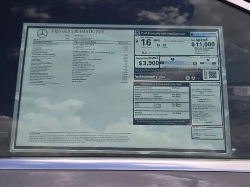New 2026 Mercedes-Benz GLS 580 4MATIC image 13